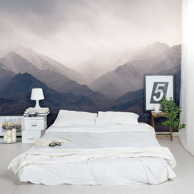 Những ý tưởng sơn tường phòng ngủ độc đáo &#8211; sơn Dulux