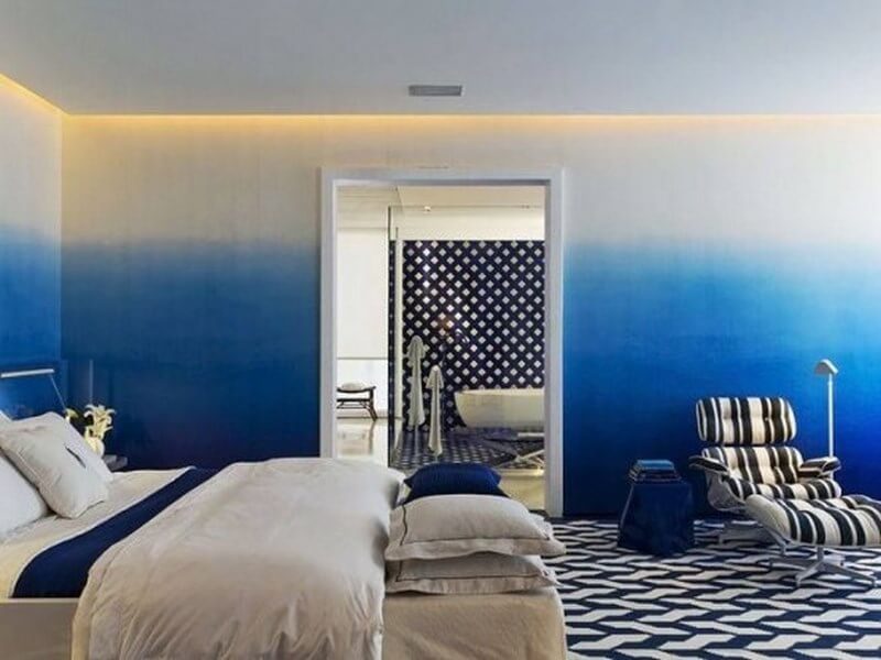 Những ý tưởng sơn tường phòng ngủ độc đáo &#8211; sơn Dulux