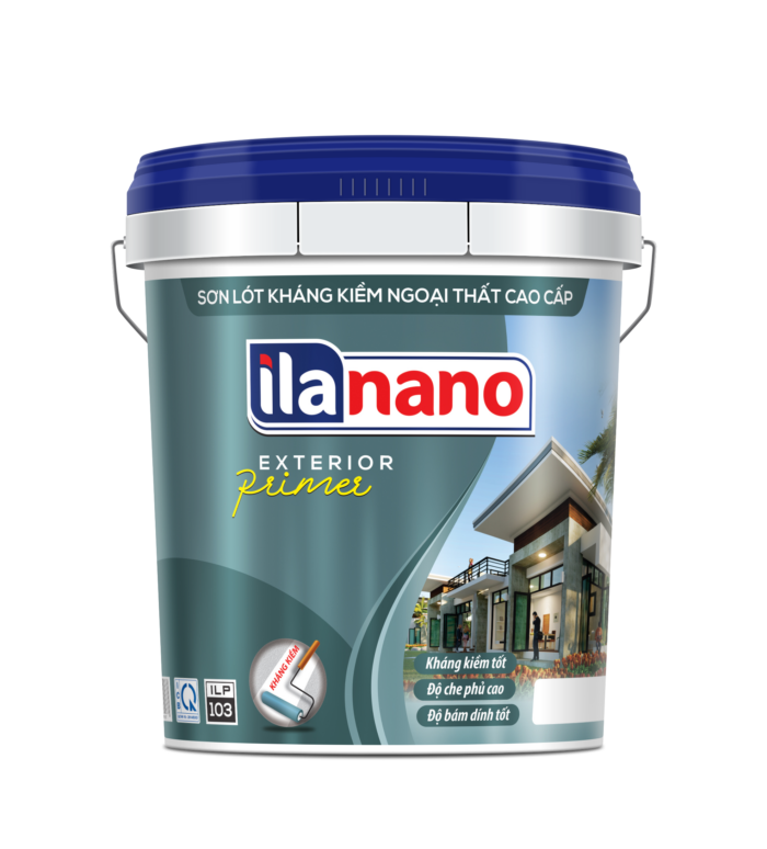 SƠN LÓT KHÁNG KIỀM NGOẠI THẤT CAO CẤP ILA NANO ILP 103