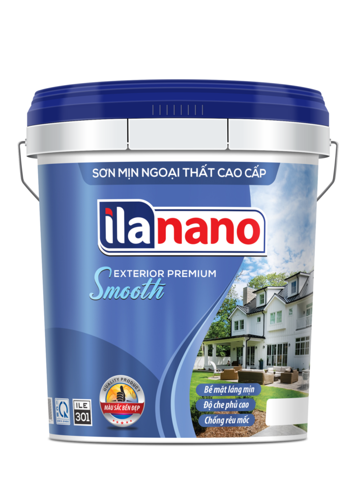 SƠN MỊN NGOẠI THẤT CAO CẤP ILA NANO ILE 301