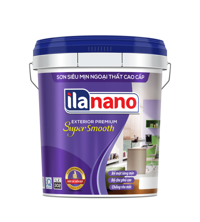SƠN SIÊU MỊN NGOẠI THẤT CAO CẤP ILA NANO ILE 302