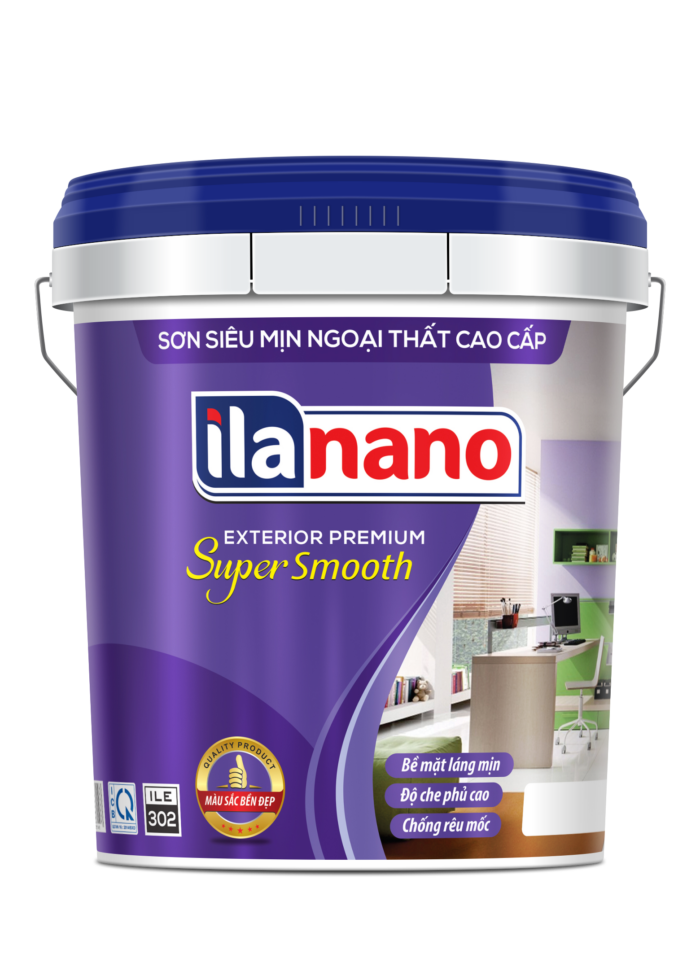 SƠN SIÊU MỊN NGOẠI THẤT CAO CẤP ILA NANO ILE 302