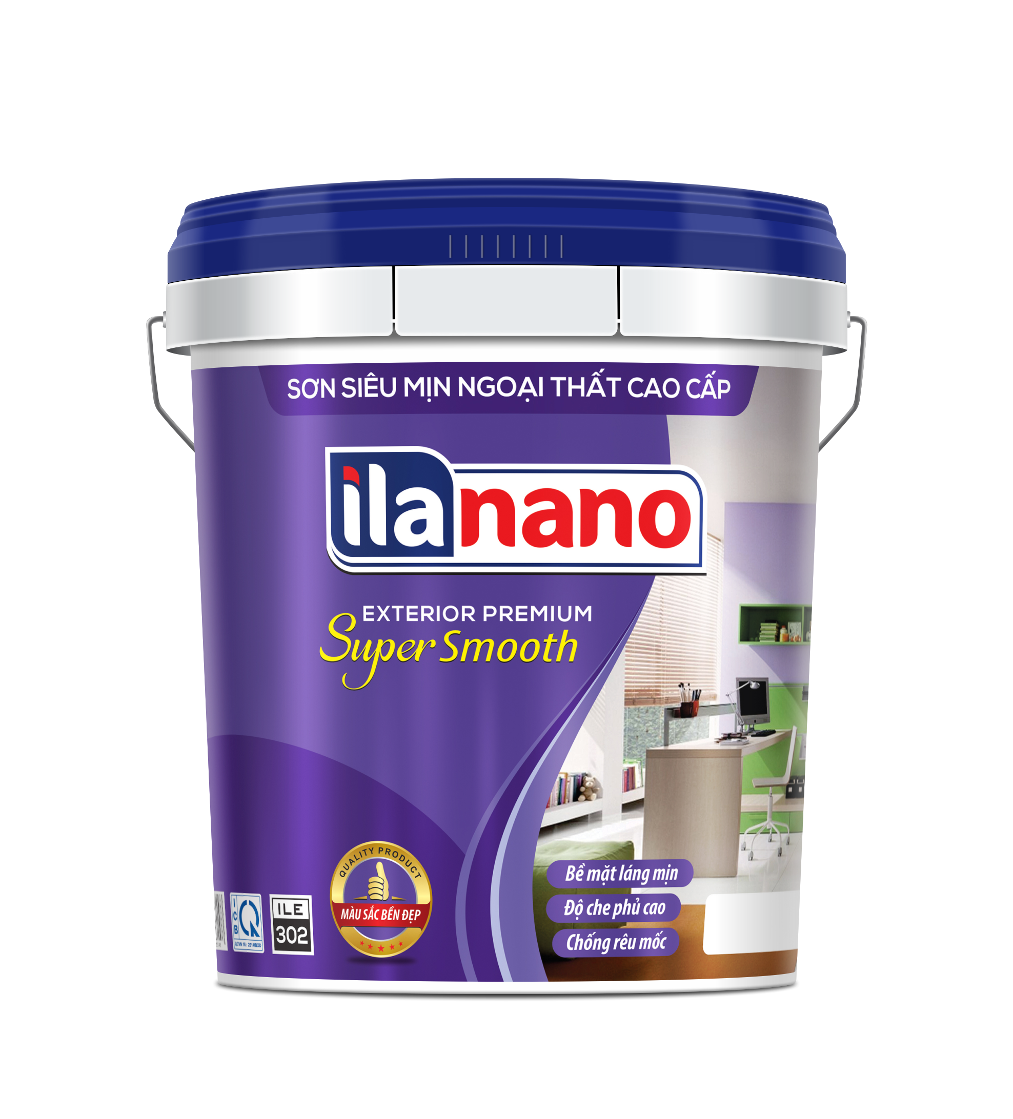 SƠN SIÊU MỊN NGOẠI THẤT CAO CẤP ILA NANO ILE 302