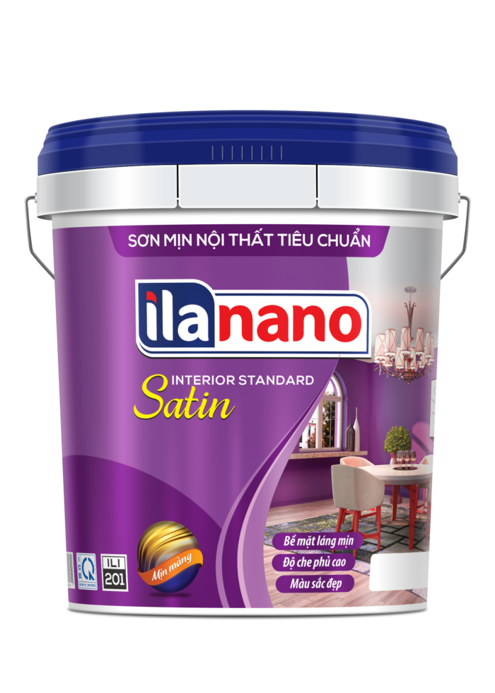 SƠN MỊN NỘI THẤT TIÊU CHUẨN ILA NANO ILI 201