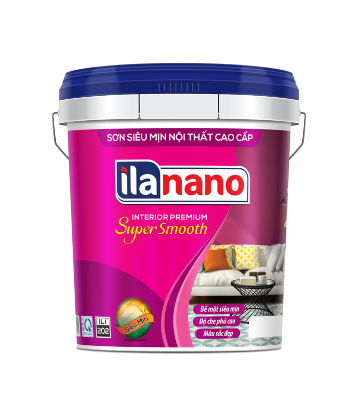 SƠN SIÊU MỊN NỘI THẤT CAO CẤP ILA NANO ILI 202