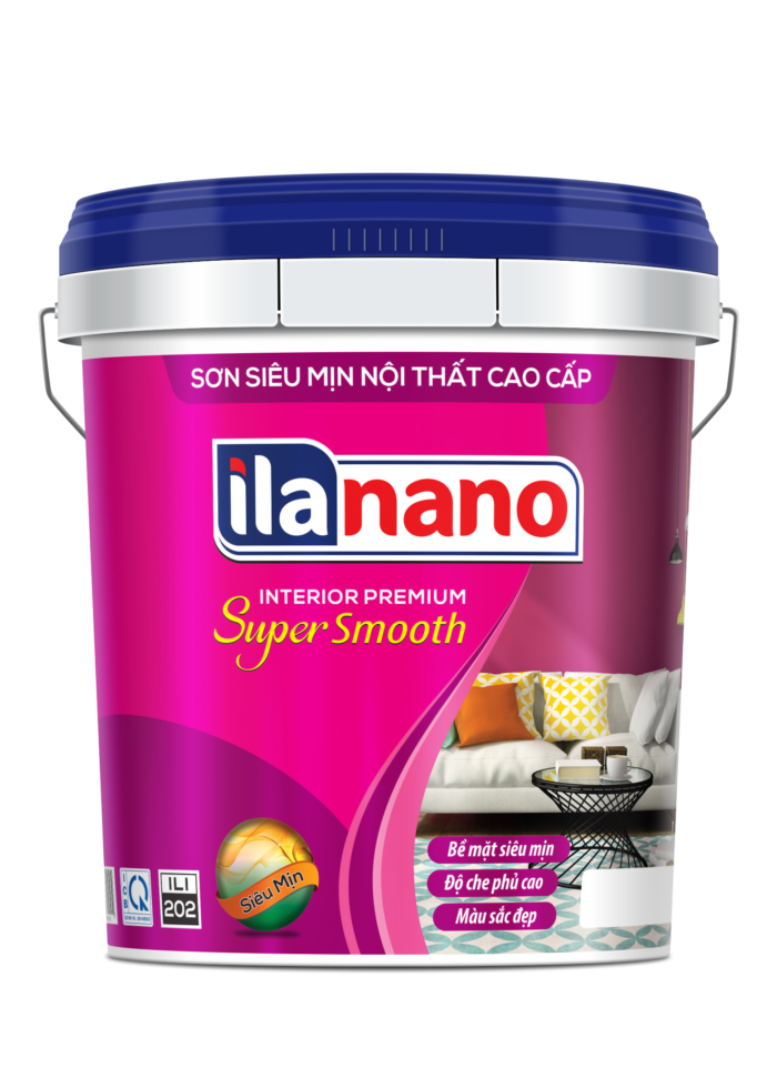 SƠN SIÊU MỊN NỘI THẤT CAO CẤP ILA NANO ILI 202