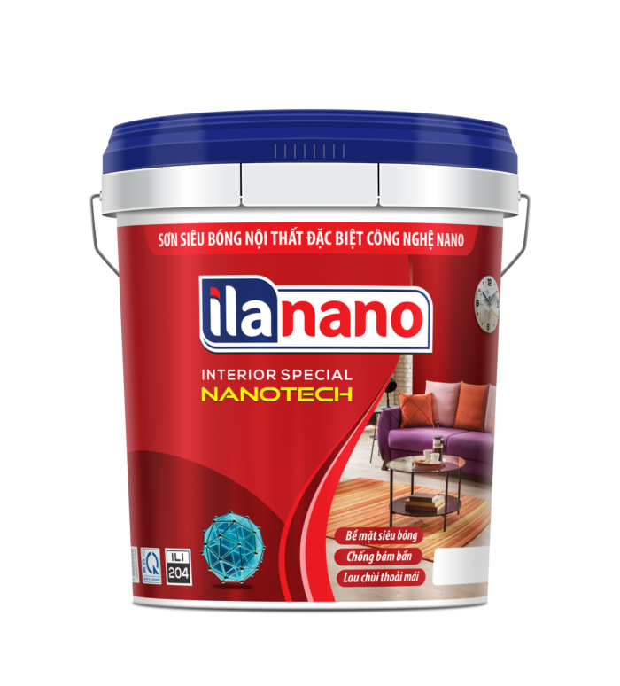SƠN SIÊU BÓNG NGOẠI THẤT CAO CẤP SIÊU BỀN ILA NANO ILE 304