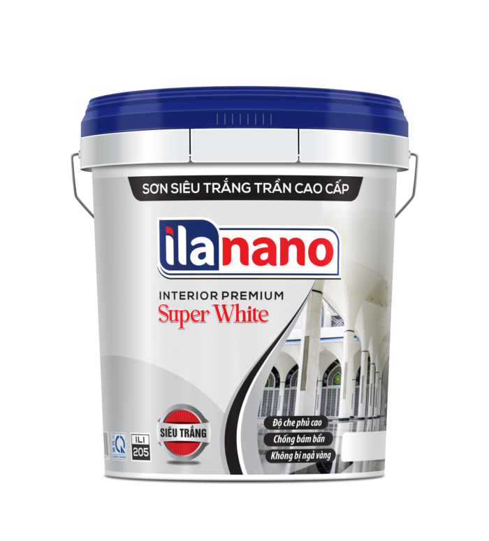 SƠN SIÊU TRẮNG TRẦN CAO CẤP ILA NANO ILI 205