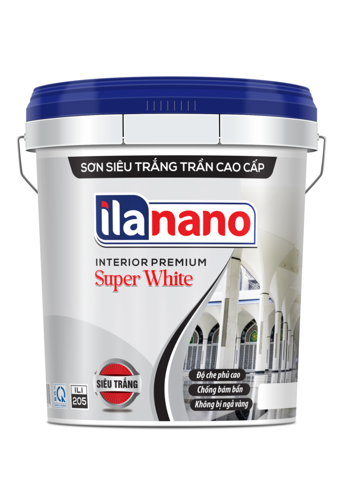 SƠN SIÊU TRẮNG TRẦN CAO CẤP ILA NANO ILI 205